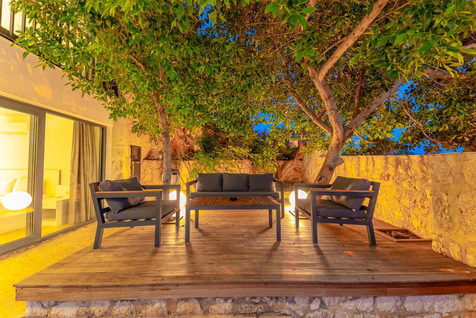 Luxus Villa Skyla Mit 5 Schlafzimmern & Meer-Blick Kaş Ngoại thất bức ảnh